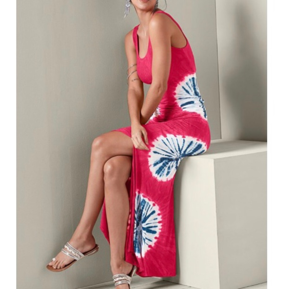 TIE DYE MAXI DRESS
